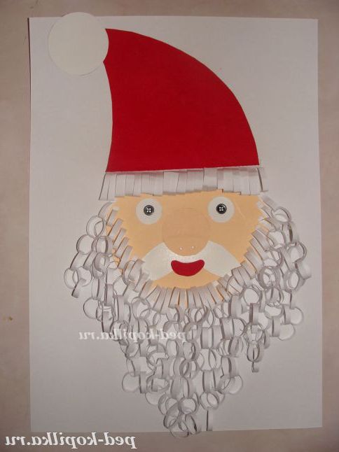 Аплікація. Дід Мороз