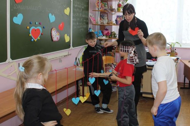 День Святого Валентина в школі