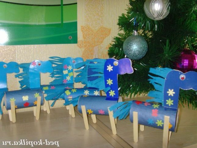 Коники з рулончиків від туалетного паперу