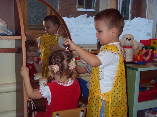 Рольові гри з дошкільниками