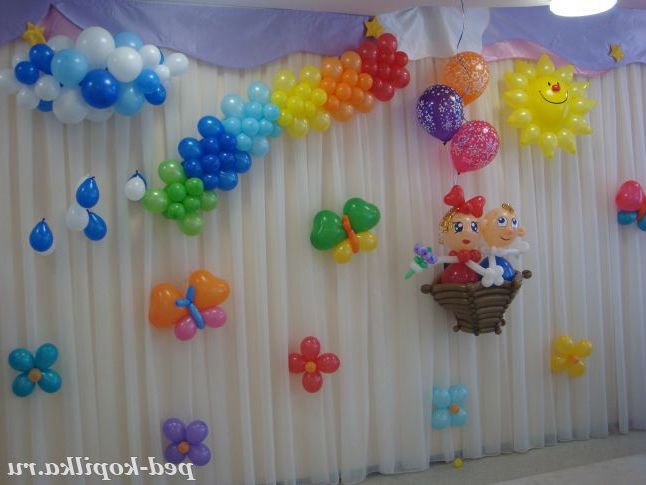 На повітряній кулі