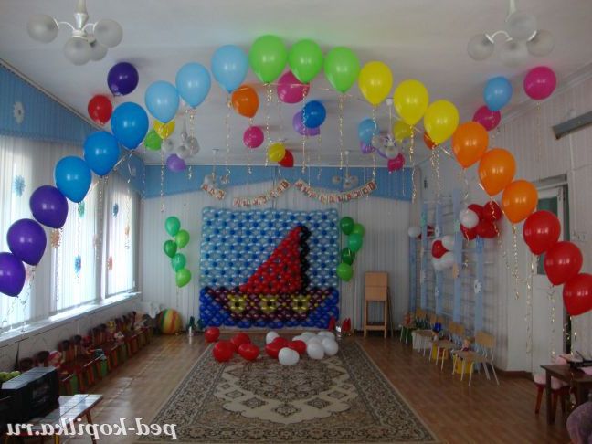 Оформлення залу на випускний