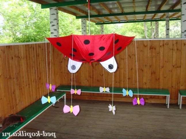 Оформлення ділянки ДНЗ своїми руками