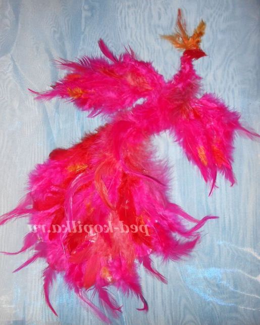 Аплікація з пір'я