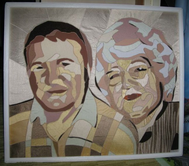 АВТОПОРТРЕТ БАТЬКІВ З ТКАНИНИ