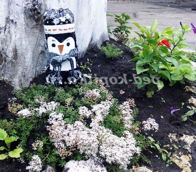 Садова фігурка Пінгвін для прикраси ділянки ДНЗ