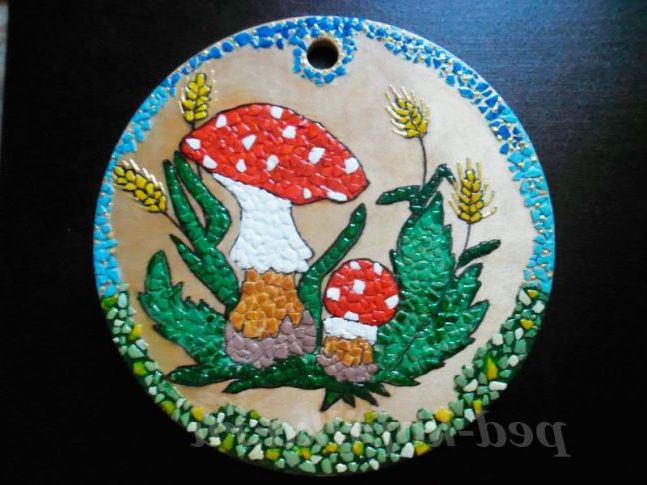 Мозаїка з яєчної шкаралупи для дітей