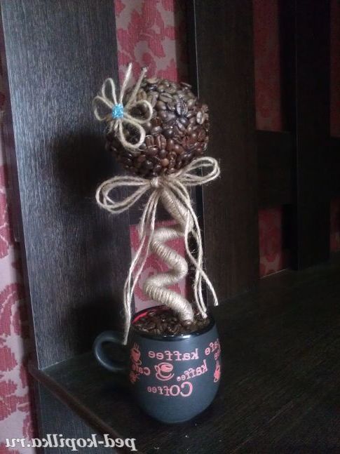 Топіари з кавових зерен