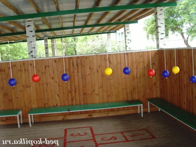 Оформлення ділянки ДНЗ своїми руками