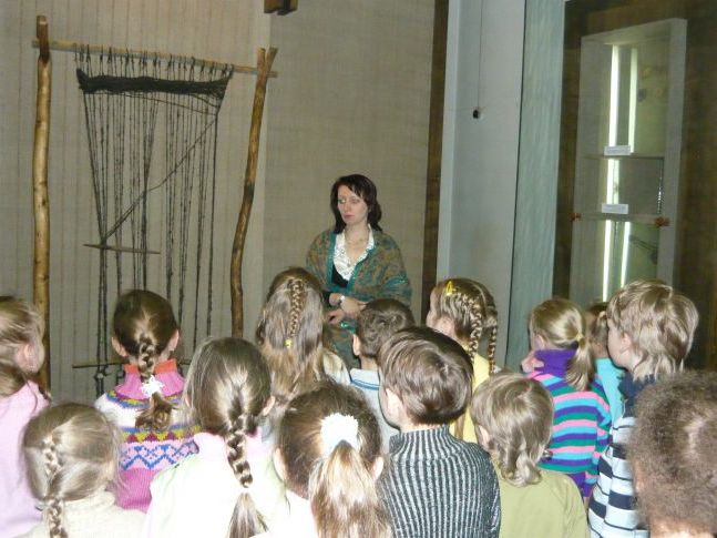 У музеї ситцю.