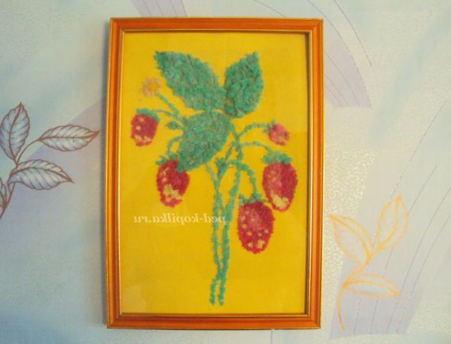 Аплікація з губки для миття посуду