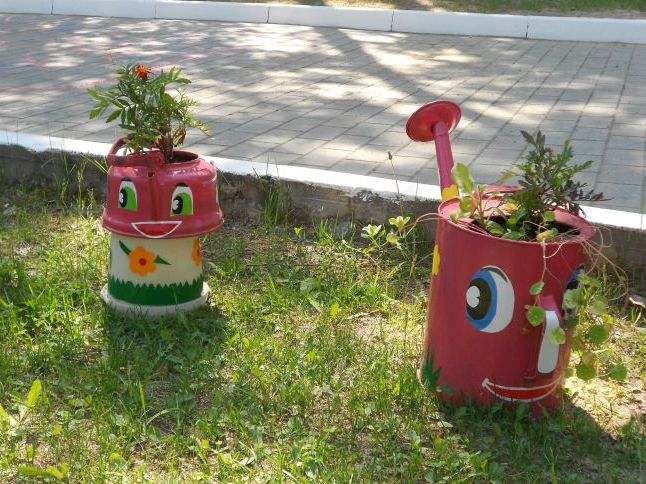 літній оформлення ділянки дитячого саду