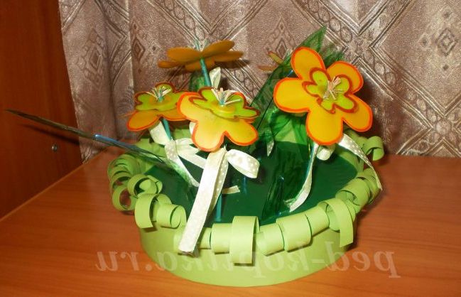 Квіткова галявина своїми руками