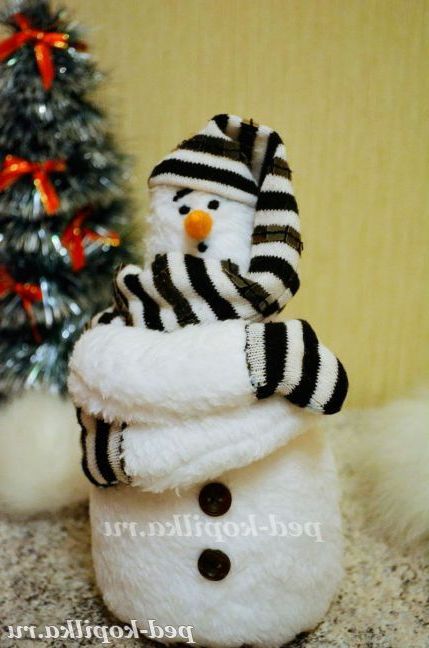 Сніговик своїми руками