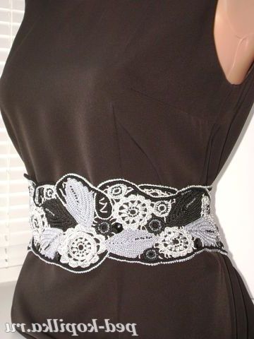 Авторська робота. Пояс з квітів