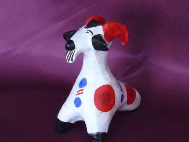 Народна іграшка - козлик.