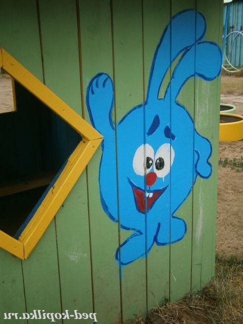 Оформлення ділянки дитячого саду своїми руками