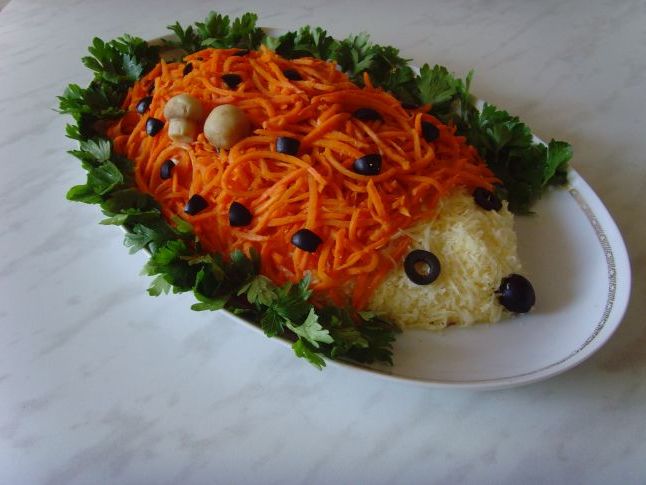 Салат Їжачок