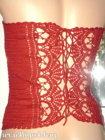 Спинка топа 