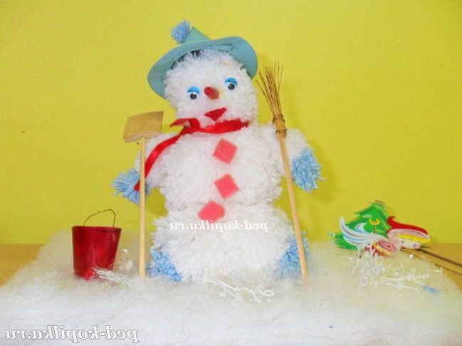Сніговик своїми руками