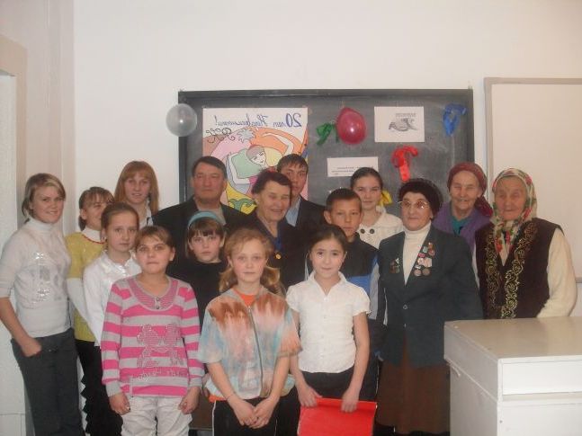 Ветерани праці в гостях у школярів