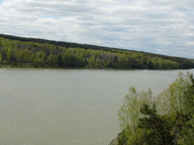 Річка Томь. Фото