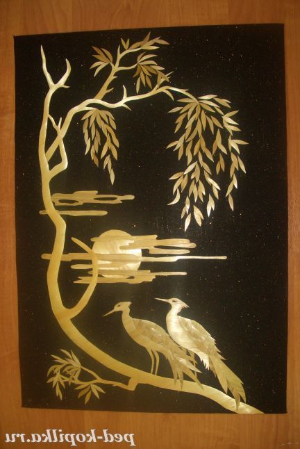 картина з соломки 