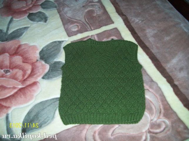 Жилет для дівчинки