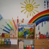 Уголок изобразительной деятельности и сенсорного развития