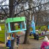 годівниці для пташок)))
