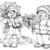 Розмальовка осінь