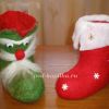 Новорічний чобіток своїми руками