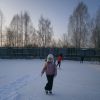Дівчинка на ковзанах