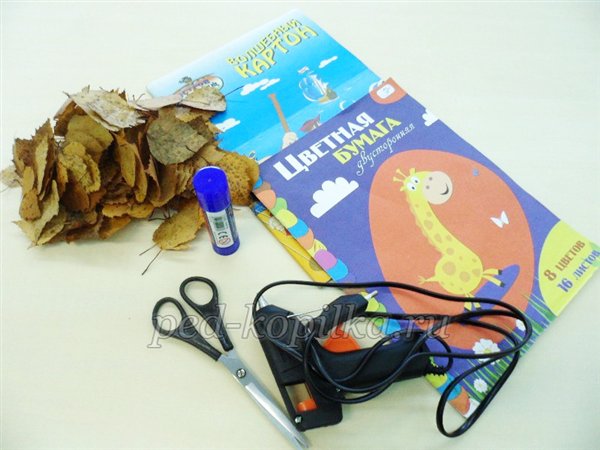 Філін з листя. Майстер-клас Філін з листя. Майстер-клас