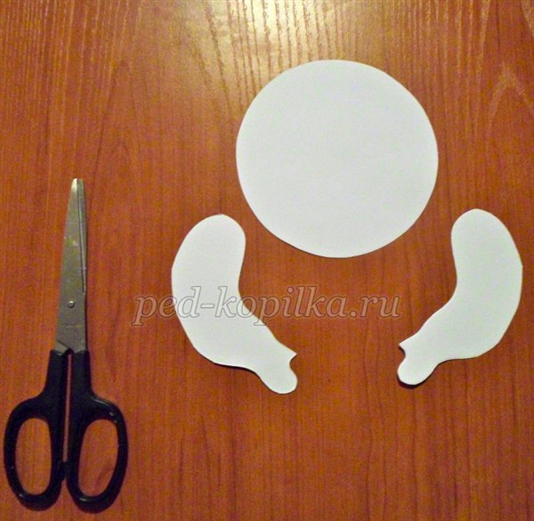 Осіння аплікація з паперу і листя. Майстер-клас