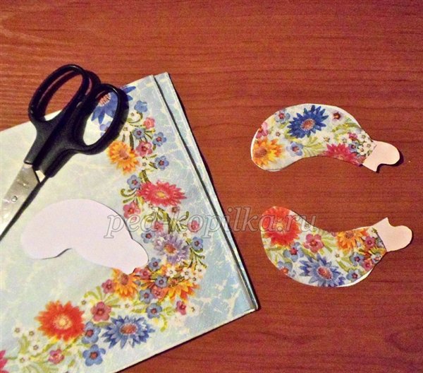 Осіння аплікація з паперу і листя. Майстер-клас