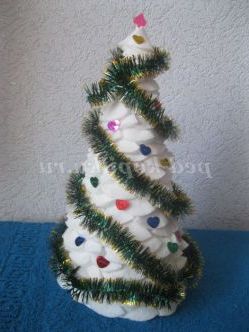 Майстер-клас з виготовлення святкової прикраси «Ялинка»