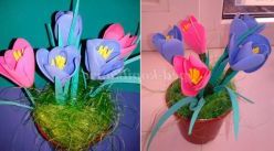 Майстер - клас «Весняні квіти»