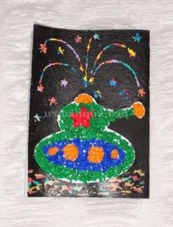 Майстер-клас. Саморобка «Листівка на 23 лютого»