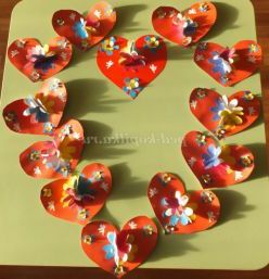 Майстер-клас з покроковими фото «Любляче серце для милої неньки»