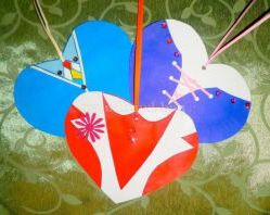 Майстер - клас «Медалі - валентинки»