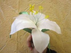 Майстер-клас «Квітка з тканини. Лілія»