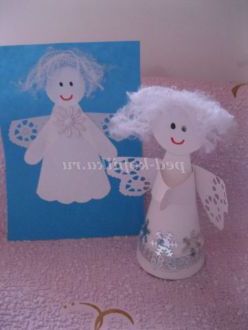 Майстер-клас «Ангел Різдва»