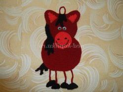 Майстер-клас. Прихватка «Конячка»