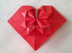 Листівка-валентинка «Сердечко». Майстер-клас