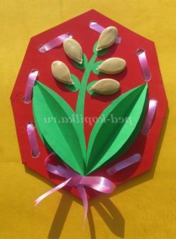 Майстер-клас по рукоділлю: «Листівка - запрошення «Первоцвіт» (аплікація з елементами фітодизайну)