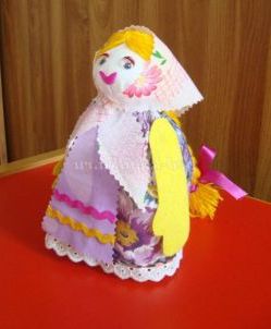 Майстер-клас. Сувенірна лялька «Веснянка»