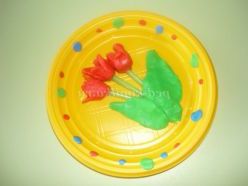 Майстер-клас «Тюльпани для мами»