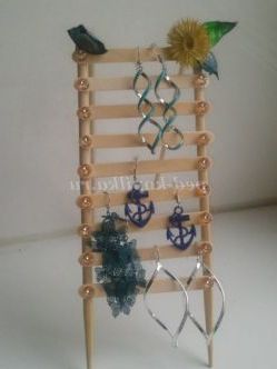 Підставка для сережок своїми руками. Майстер-клас