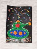 Майстер-клас. Саморобка «Листівка на 23 лютого»